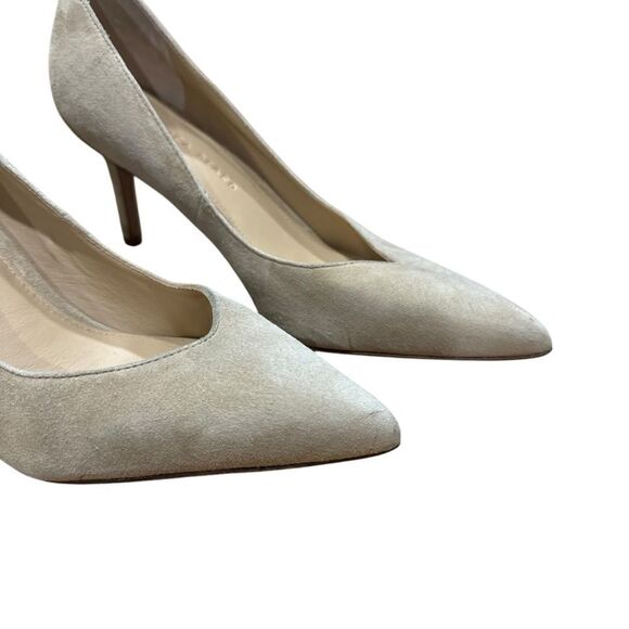 Revolve Veronica Beard Lisa Suede Leather Pointed Toe Pump Heels NWOT - Picture 5 of 12